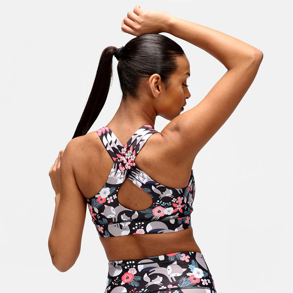 Nike sports bra on sale floral