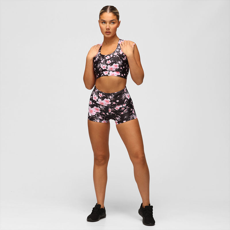 Blossom Noir TikiBooty Shorts