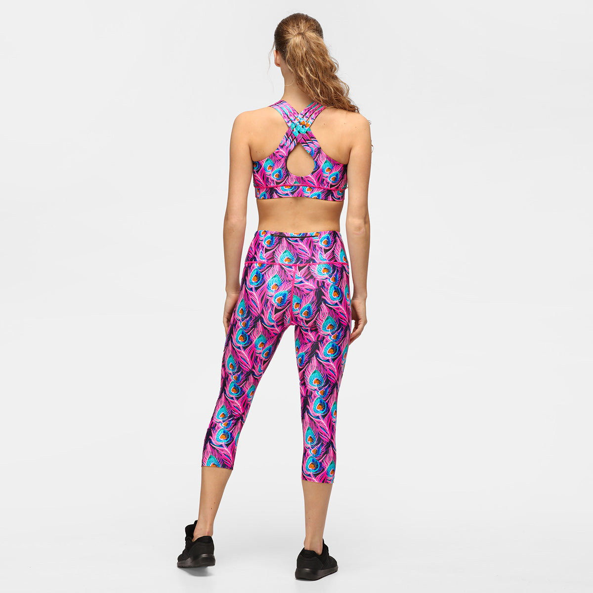 Flamboyant Feathers Capri