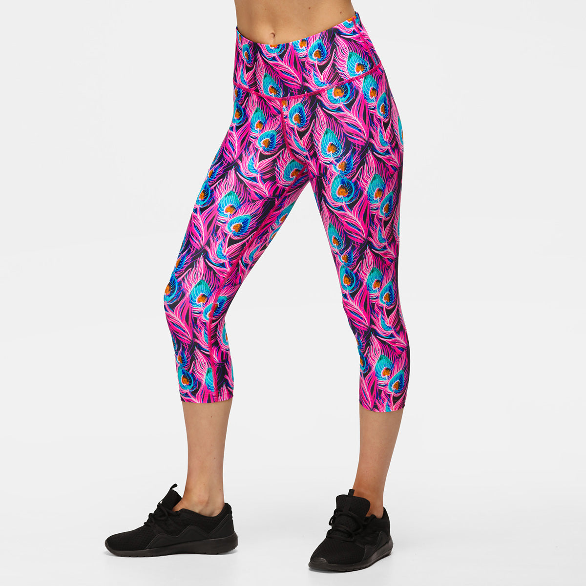 Flamboyant Feathers Capri