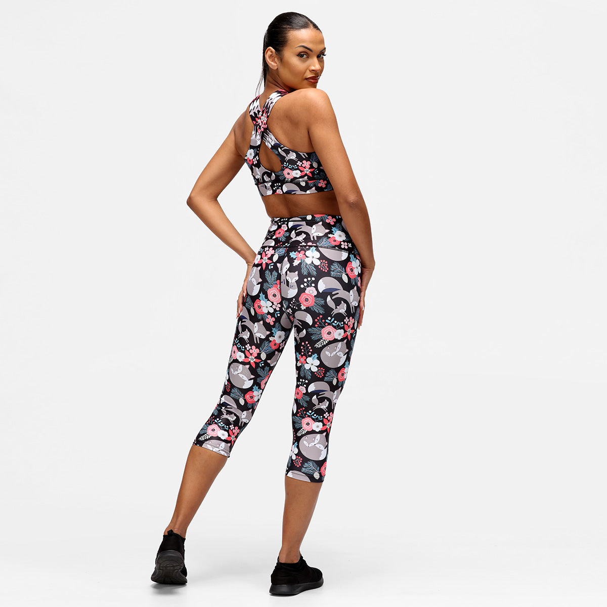 Foxy Floral Capri