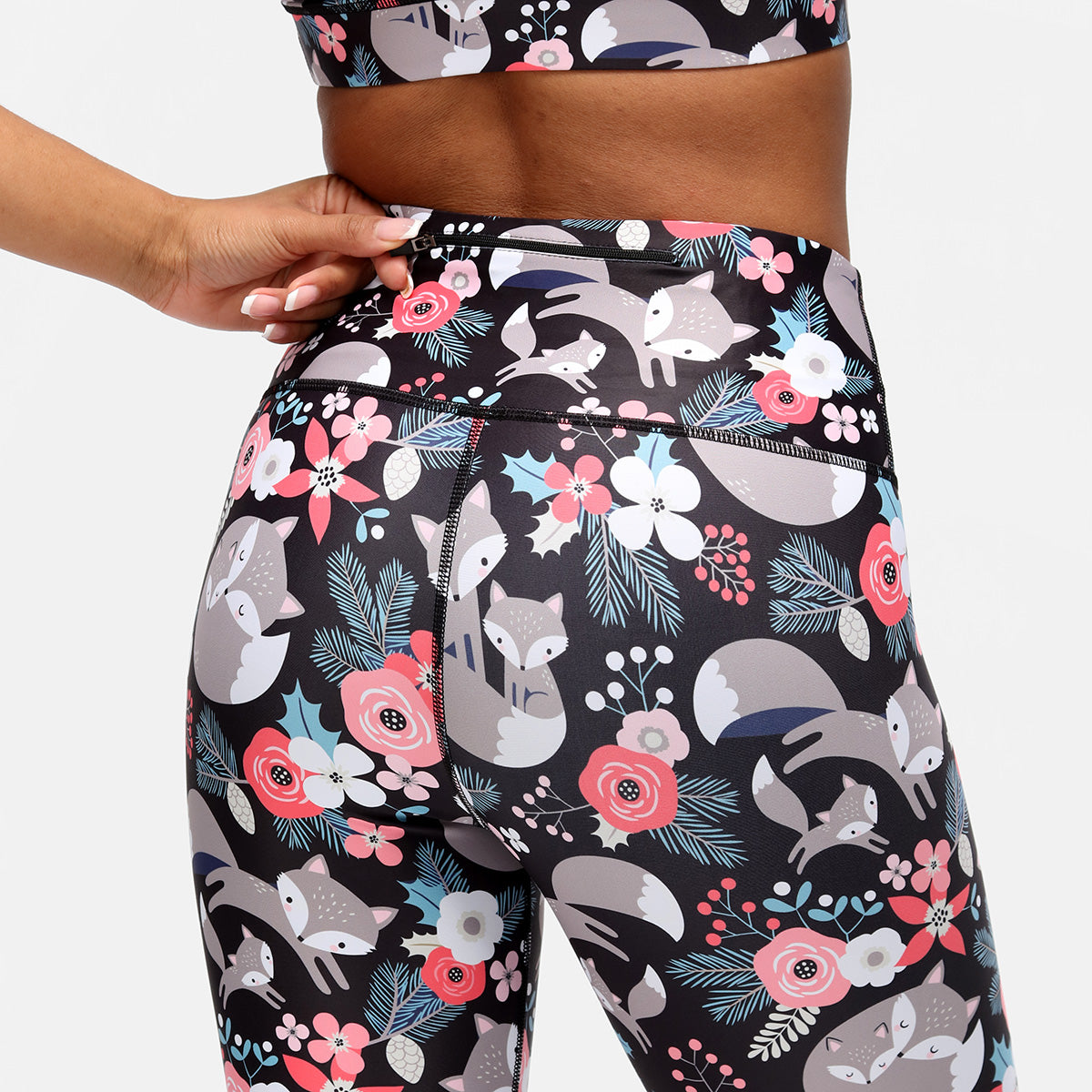 Foxy Floral Capri