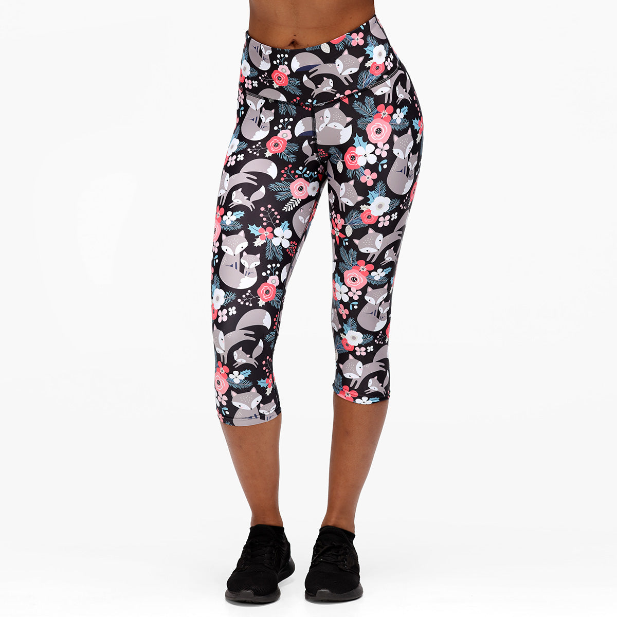 Foxy Floral Capri