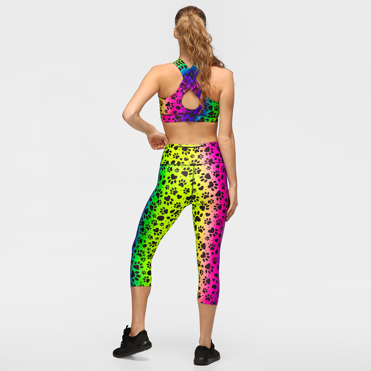 Pawfect Rainbow Capri