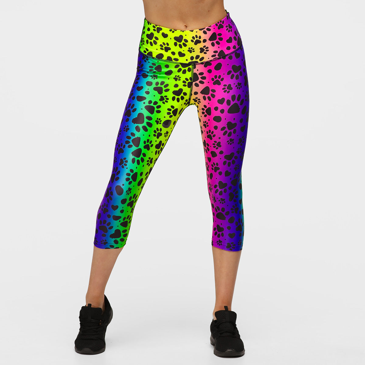 Pawfect Rainbow Capri