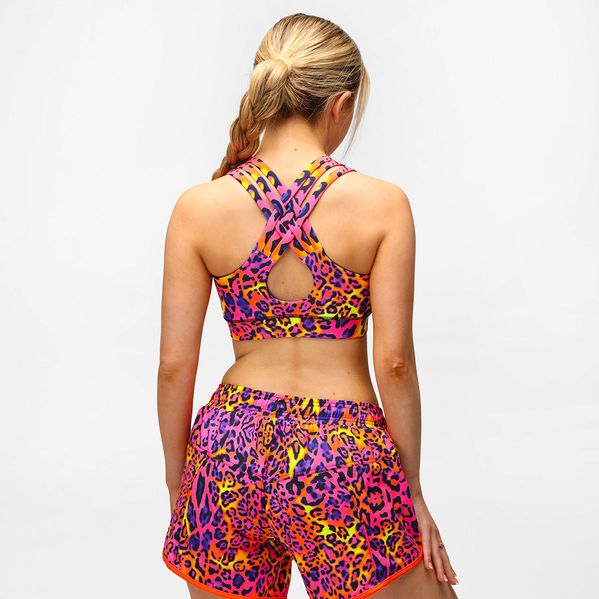 Sunset Safari Cross Back Bra