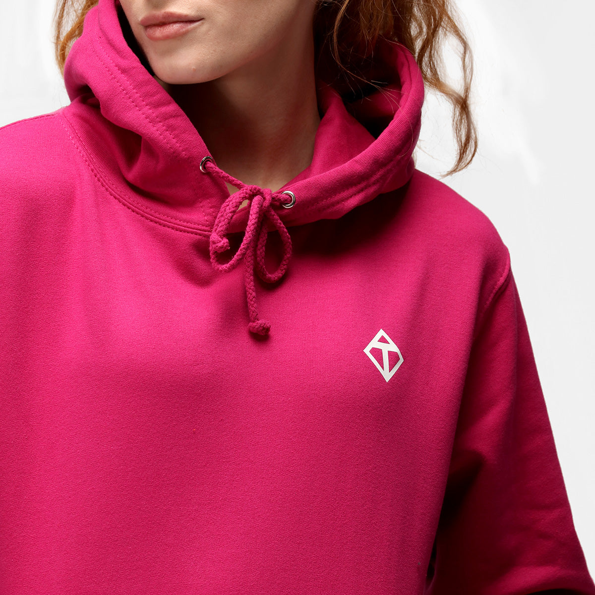 Fuchsia Diamond Hoodie