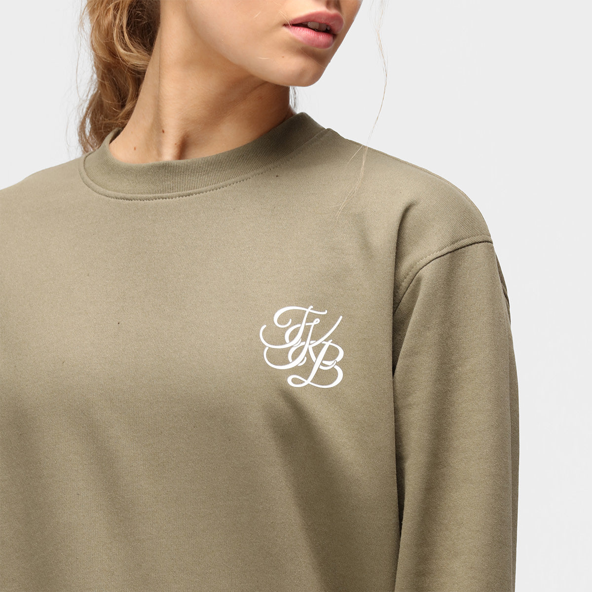 TKB Khaki Unisex Sweatshirt