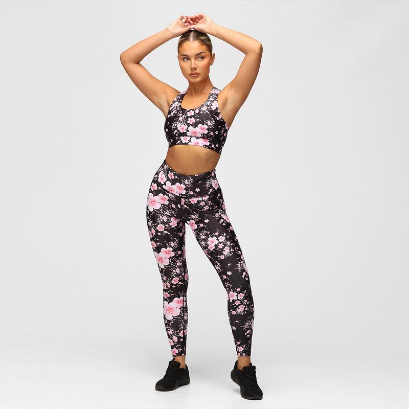 Blossom Noir Leggings