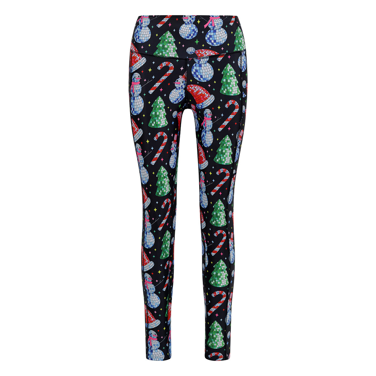 Funky Patterned Gym Leggings Running Tights Tikiboo