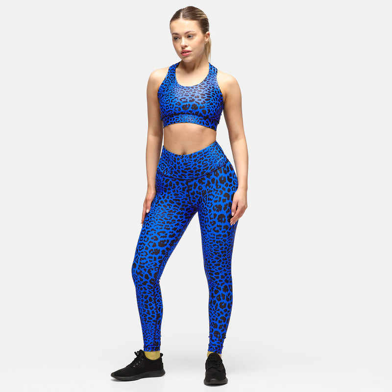 Cobalt Cat Leggings