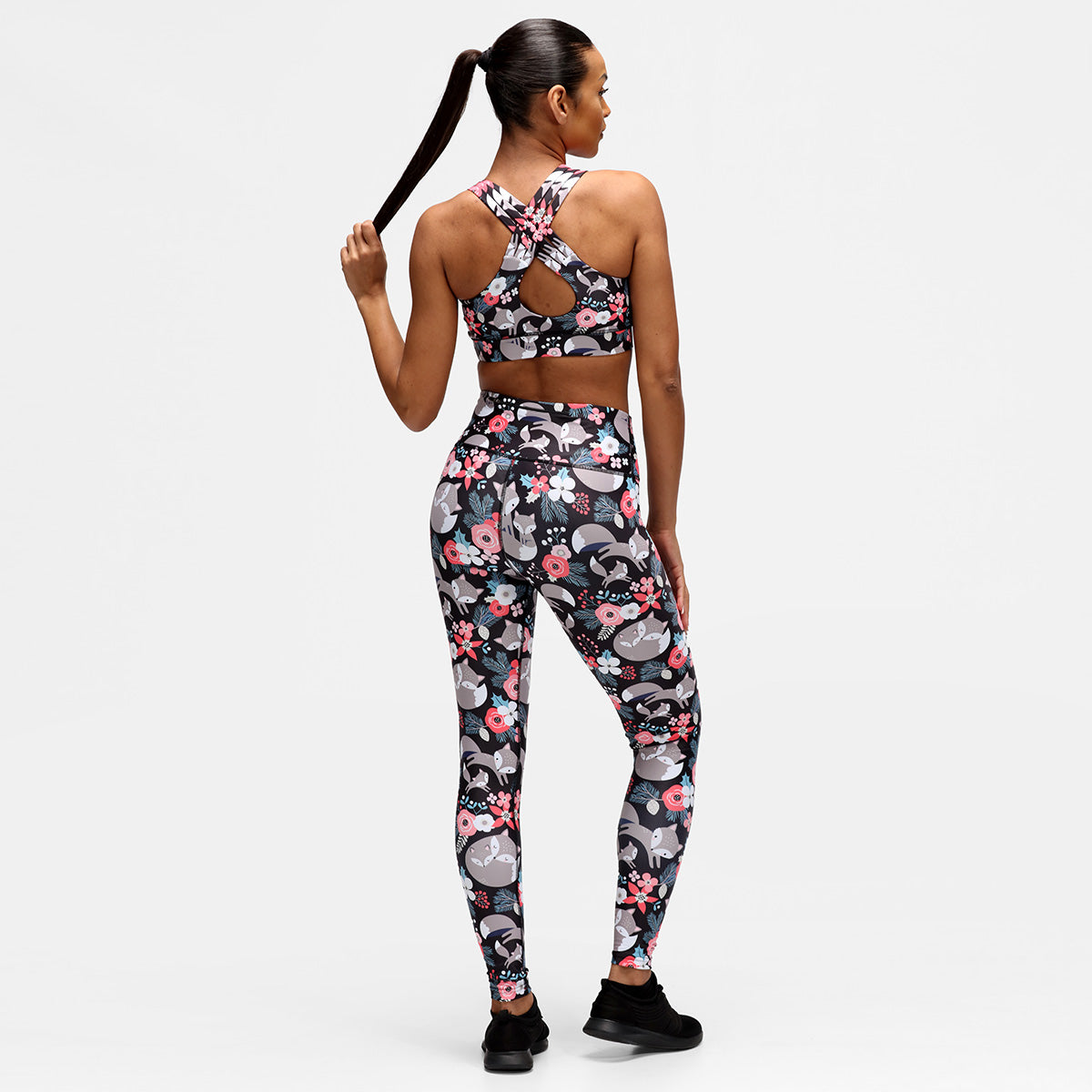 Foxy Floral  Leggings