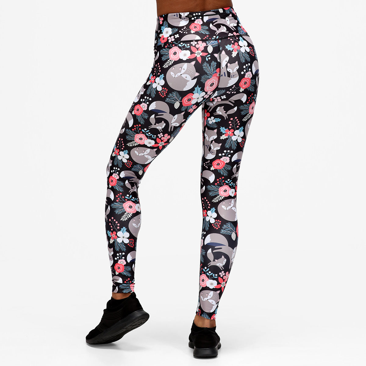 Foxy Floral  Leggings