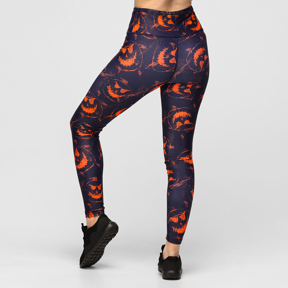 Fiendish Faces Leggings Halloween