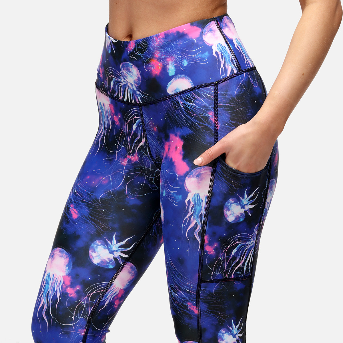 Jellyfish Galaxy Leggings