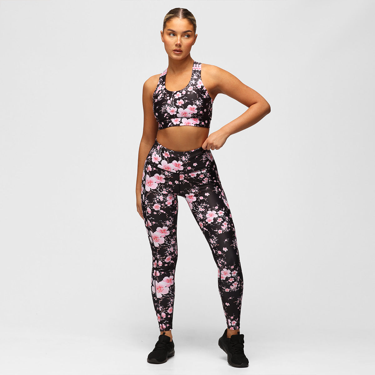 Blossom Noir Leggings