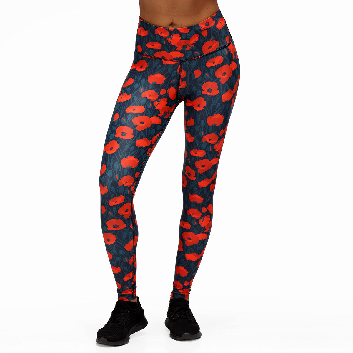 Funky Patterned Gym Leggings Running Tights Tikiboo