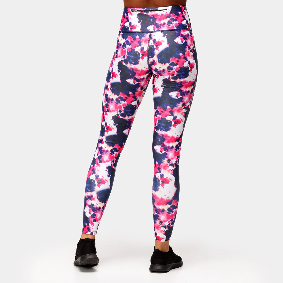 Jules stacked bamboo jersey leggings in tie dye – DEVINTO