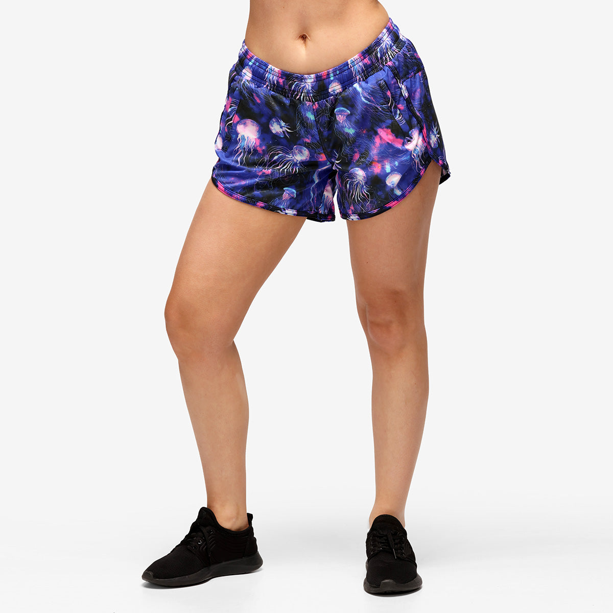 Jellyfish Galaxy  Loose Fit Workout Shorts