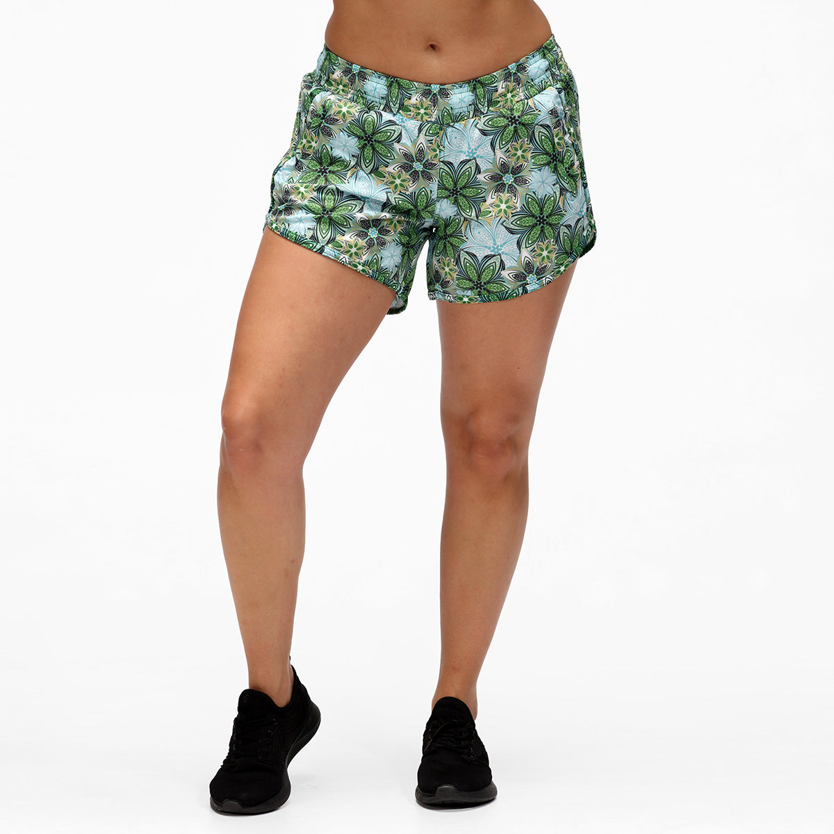 Mandala Loose Fit Workout Shorts