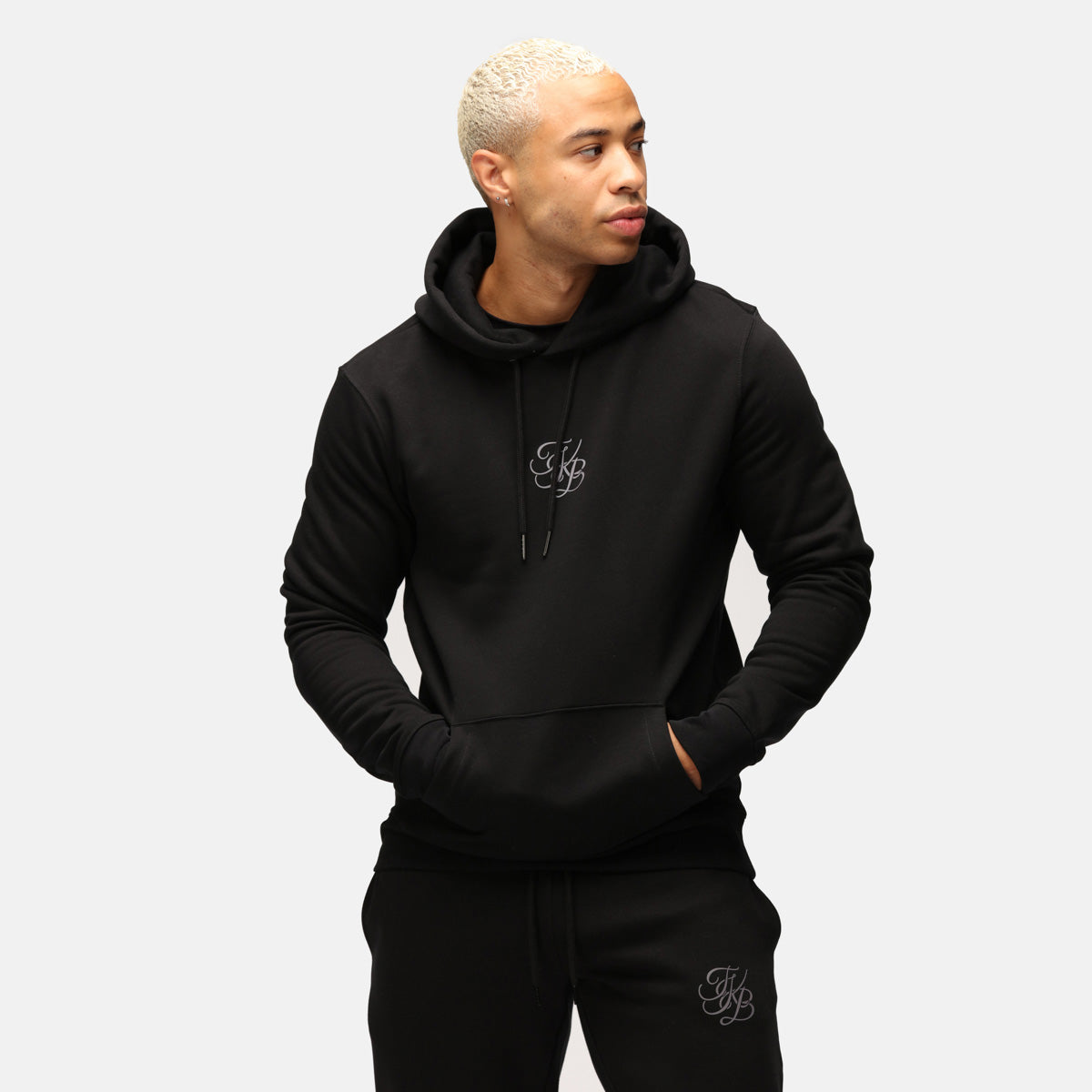 TKB Man Black Organic Hoodie