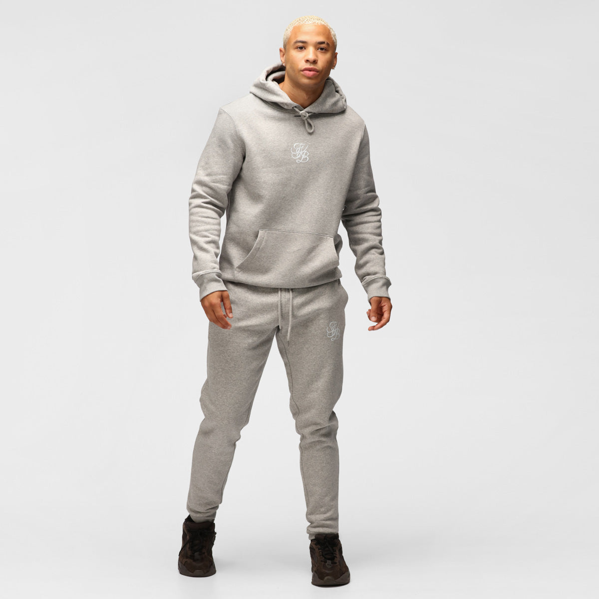 TKB Man Grey Organic Hoodie