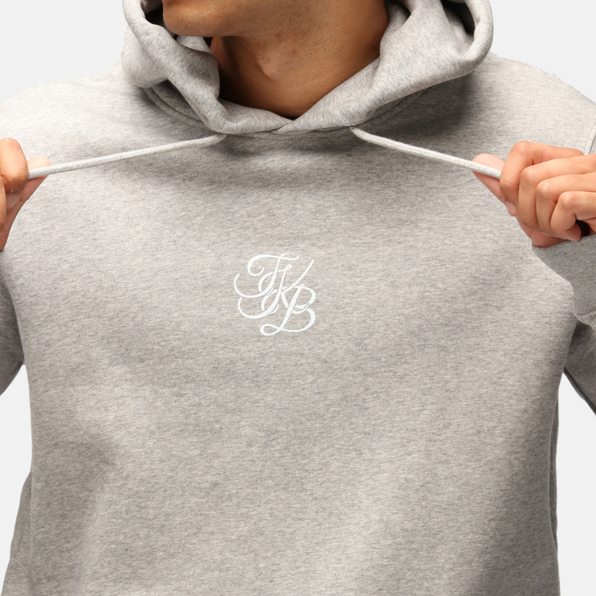 TKB Man Grey Organic Hoodie