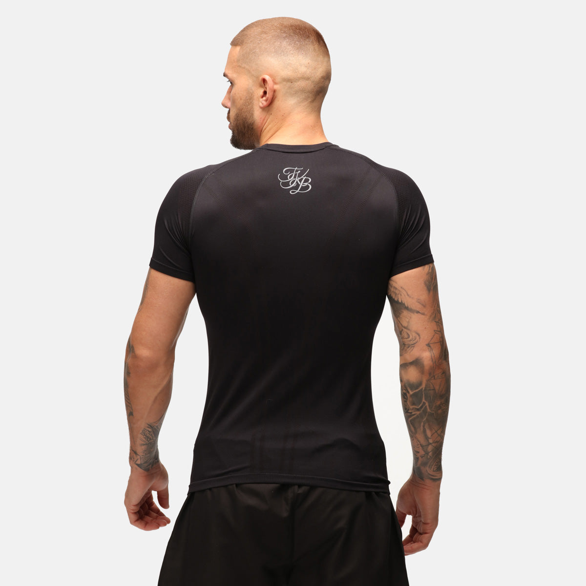 TKB Man Black Performance Seamless T-shirt