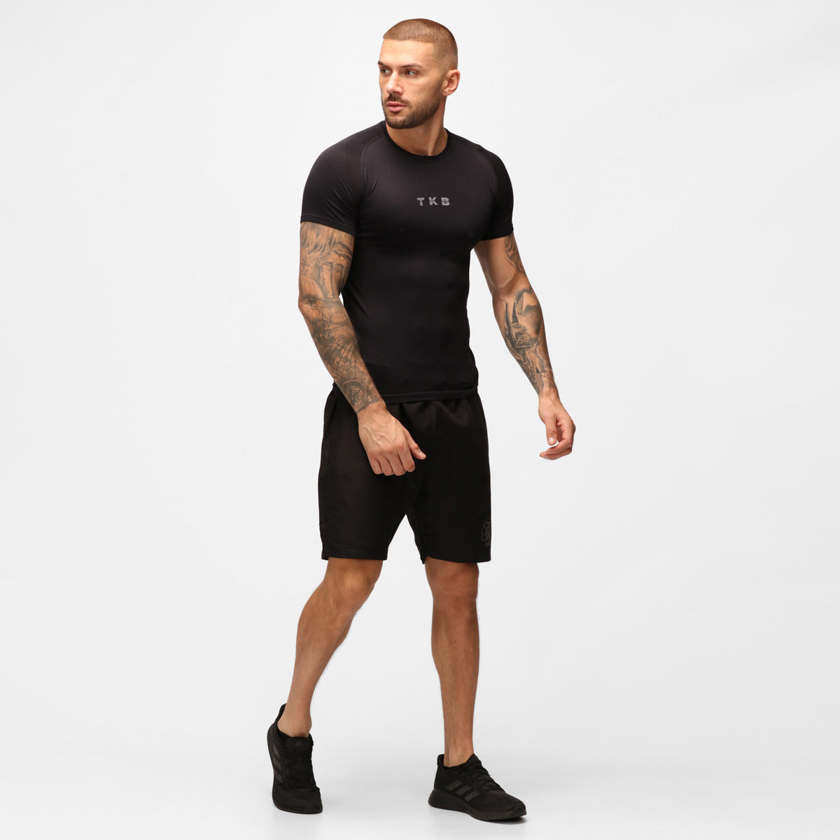 TKB Man Black Performance Seamless T-shirt