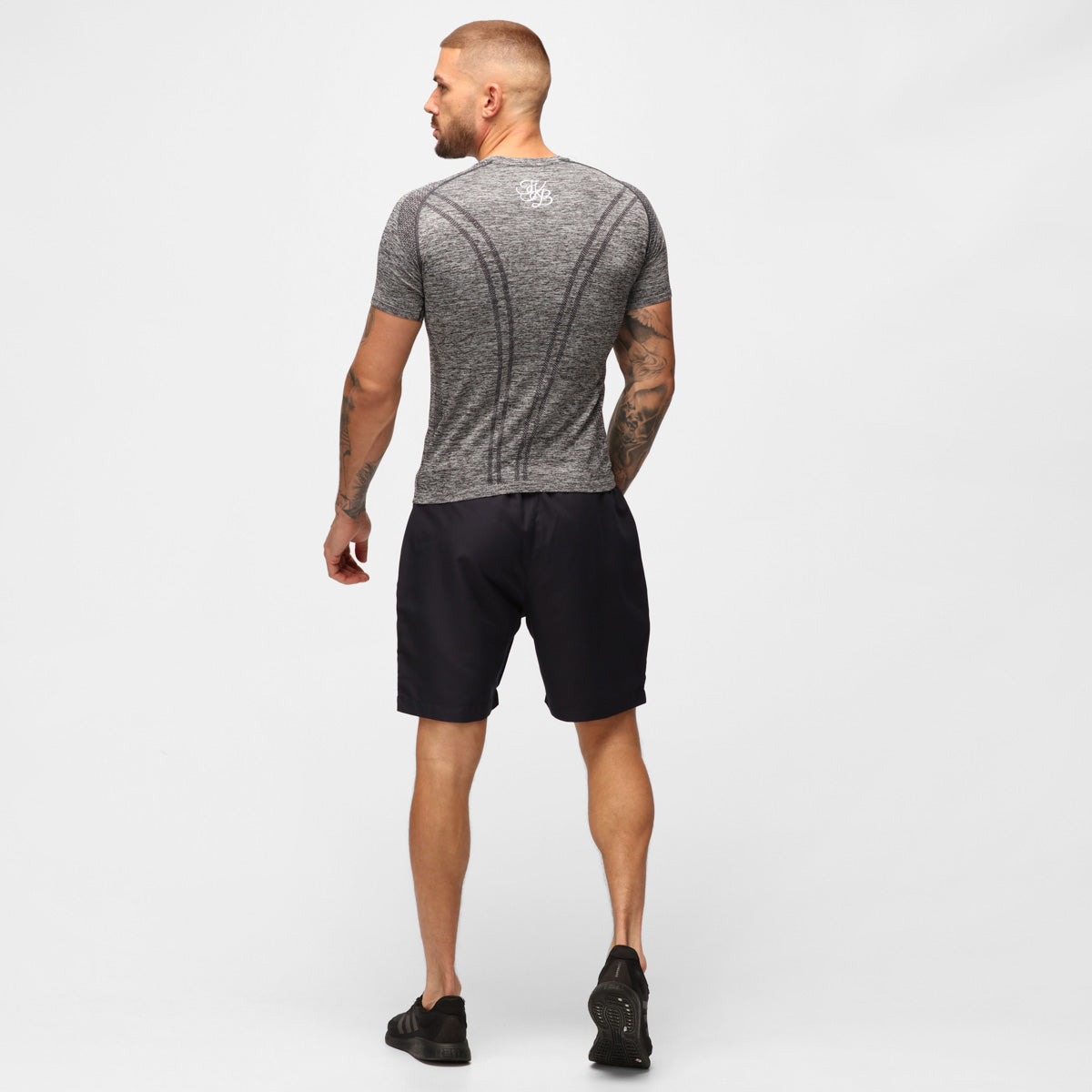 TKB Man Charcoal Performance Seamless T-Shirt