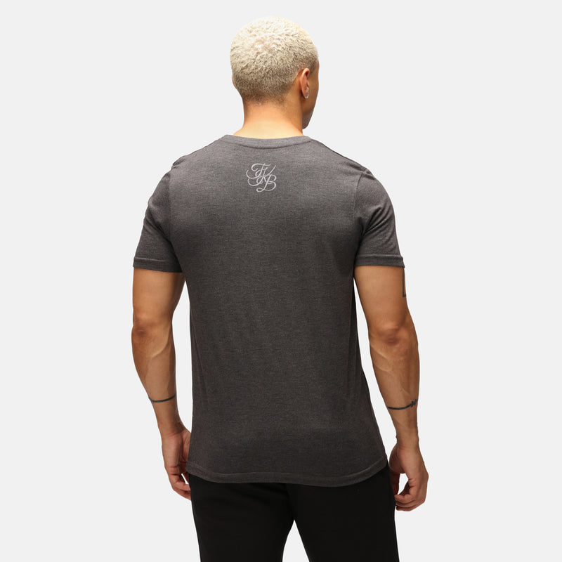 TKB Man Heather Charcoal Tri Blend T-Shirt