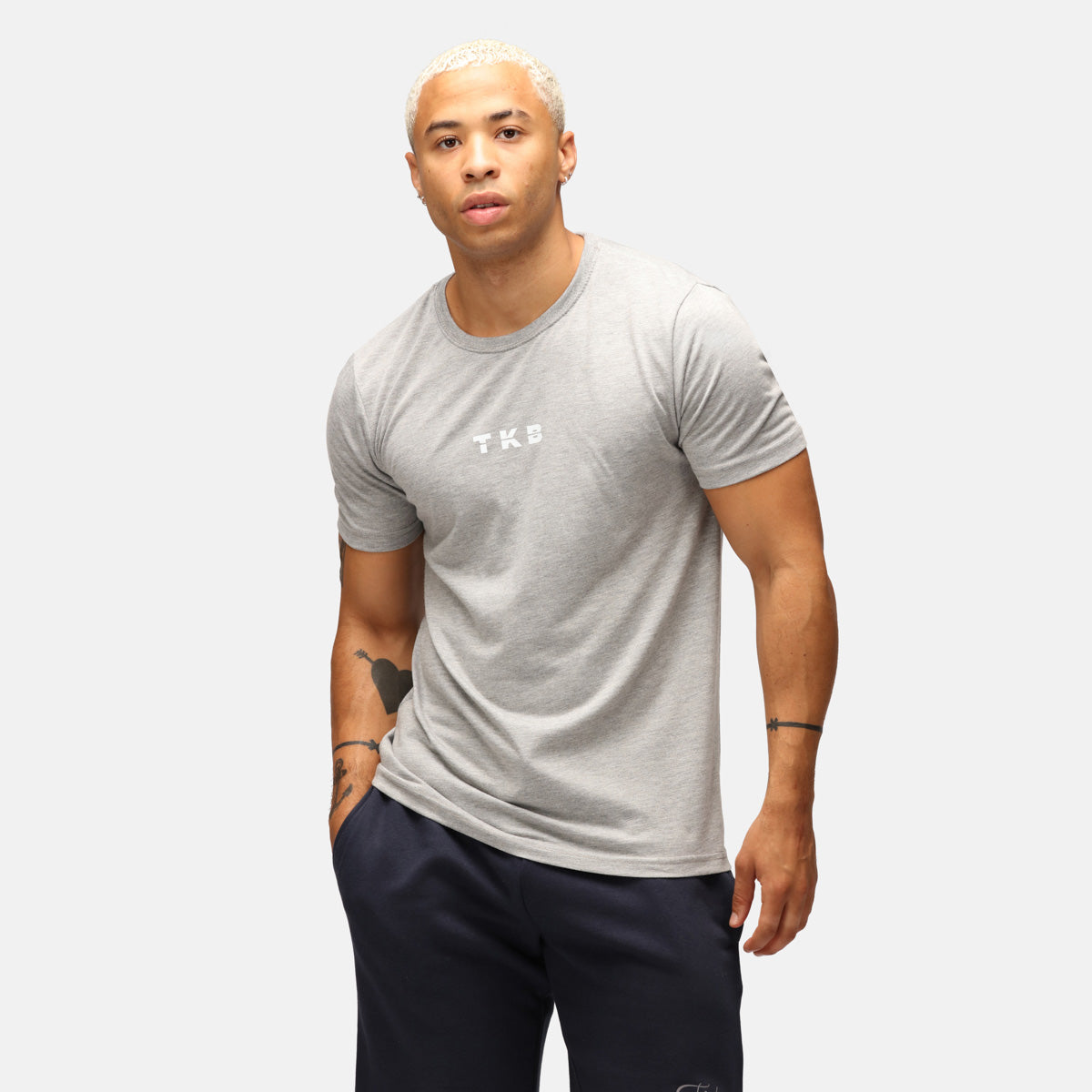 TKB Man Grey Tri Blend T-Shirt