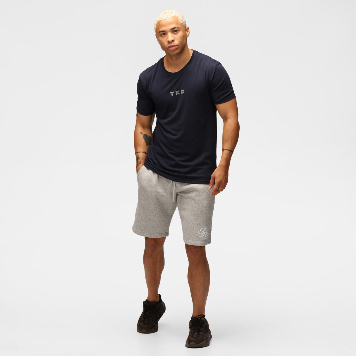 TKB Man Navy Tri Blend T-Shirt