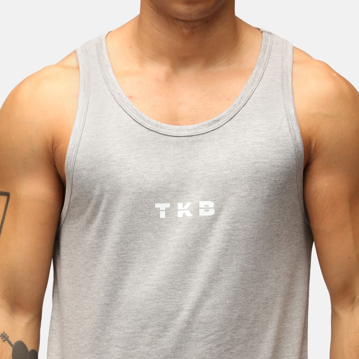 TKB Man Grey Tri Blend Vest