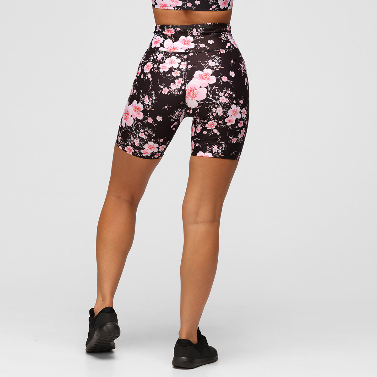 Blossom Noir Running Shorts