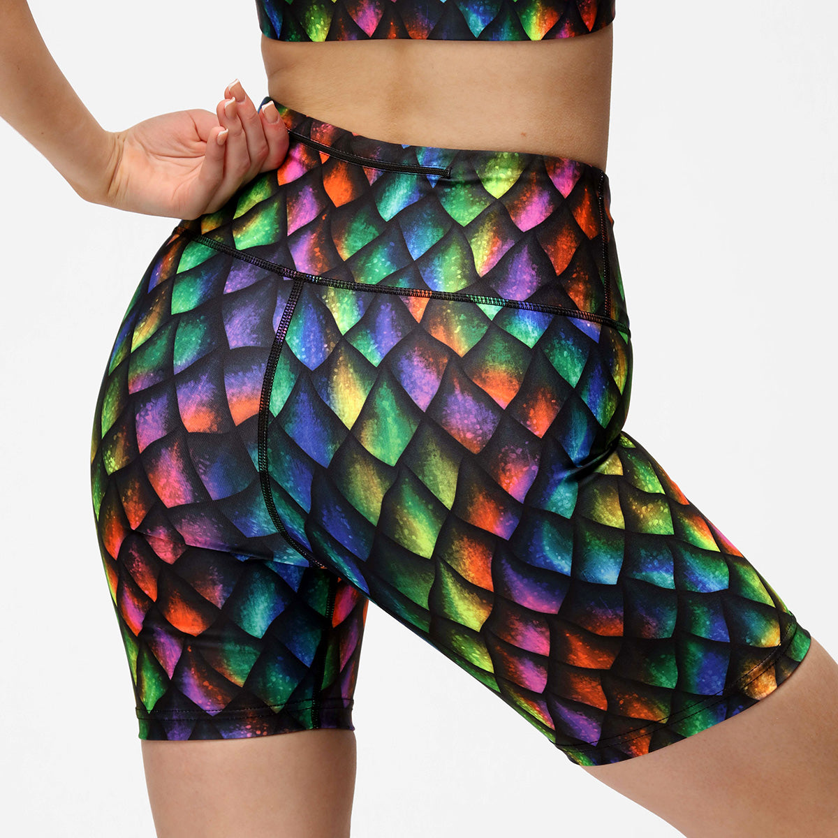 Dragon Scales Running Shorts