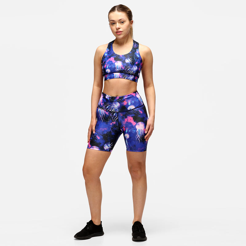 Jellyfish Galaxy  Running Shorts