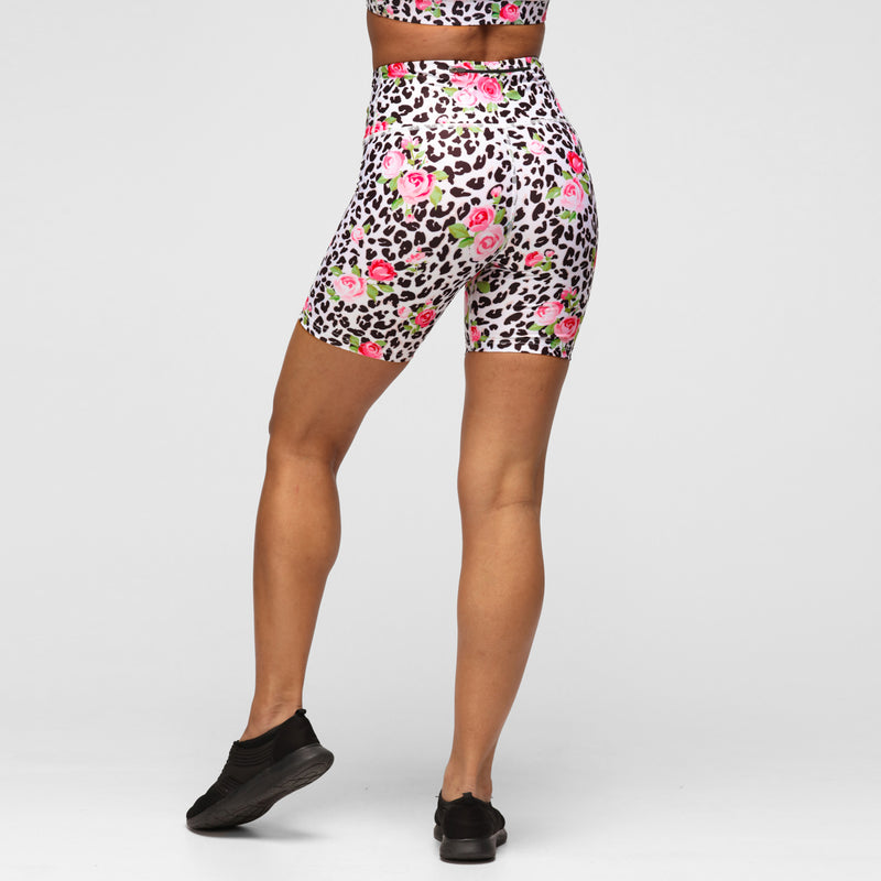 Jungle Rose Running Shorts