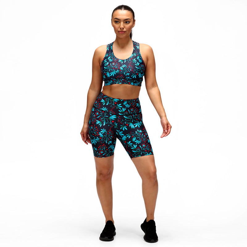 Winter Berries  Running Shorts