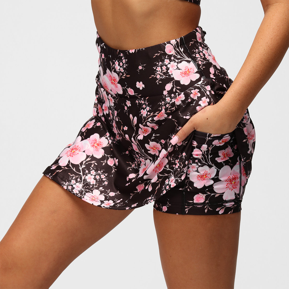 Blossom Noir Skort