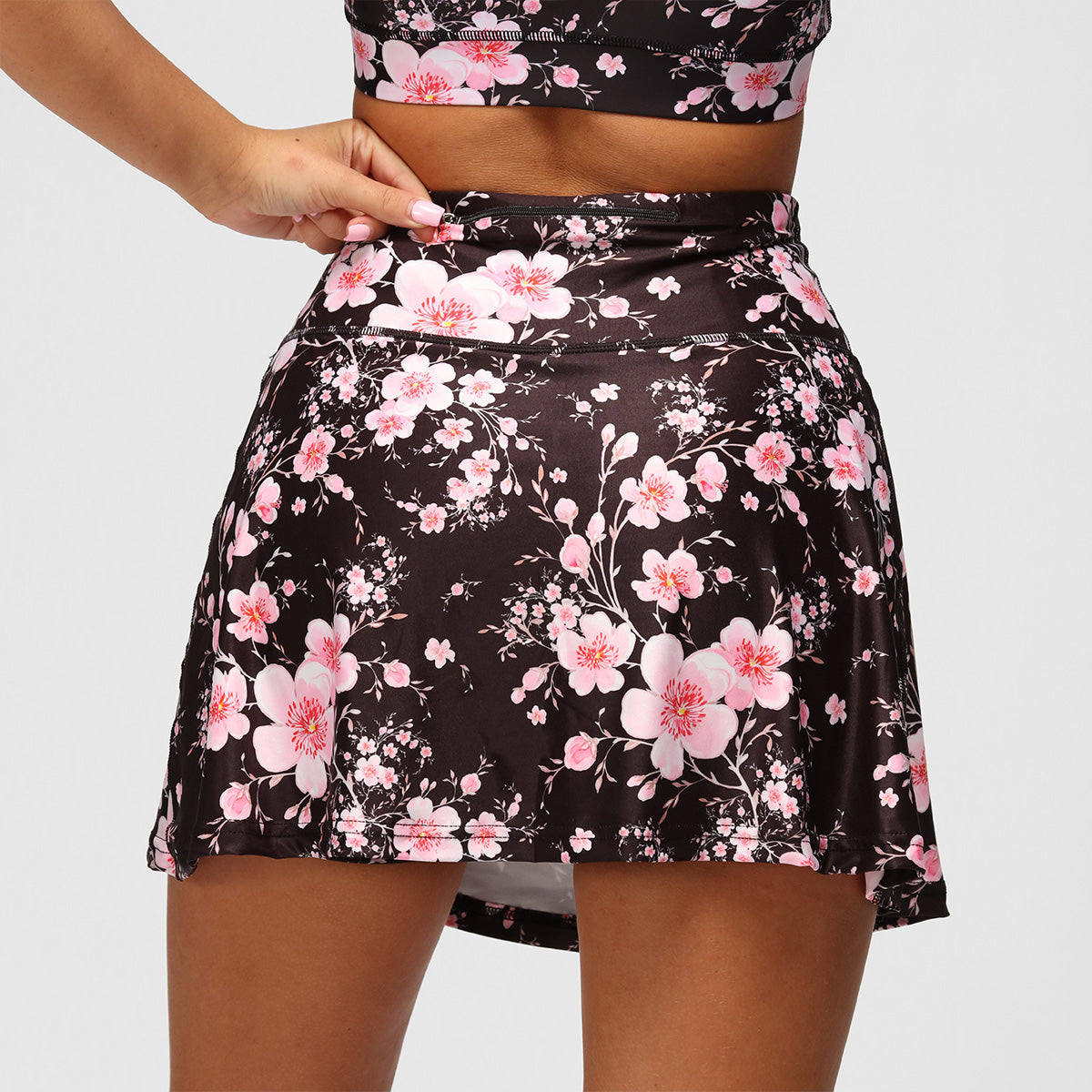 Blossom Noir Skort