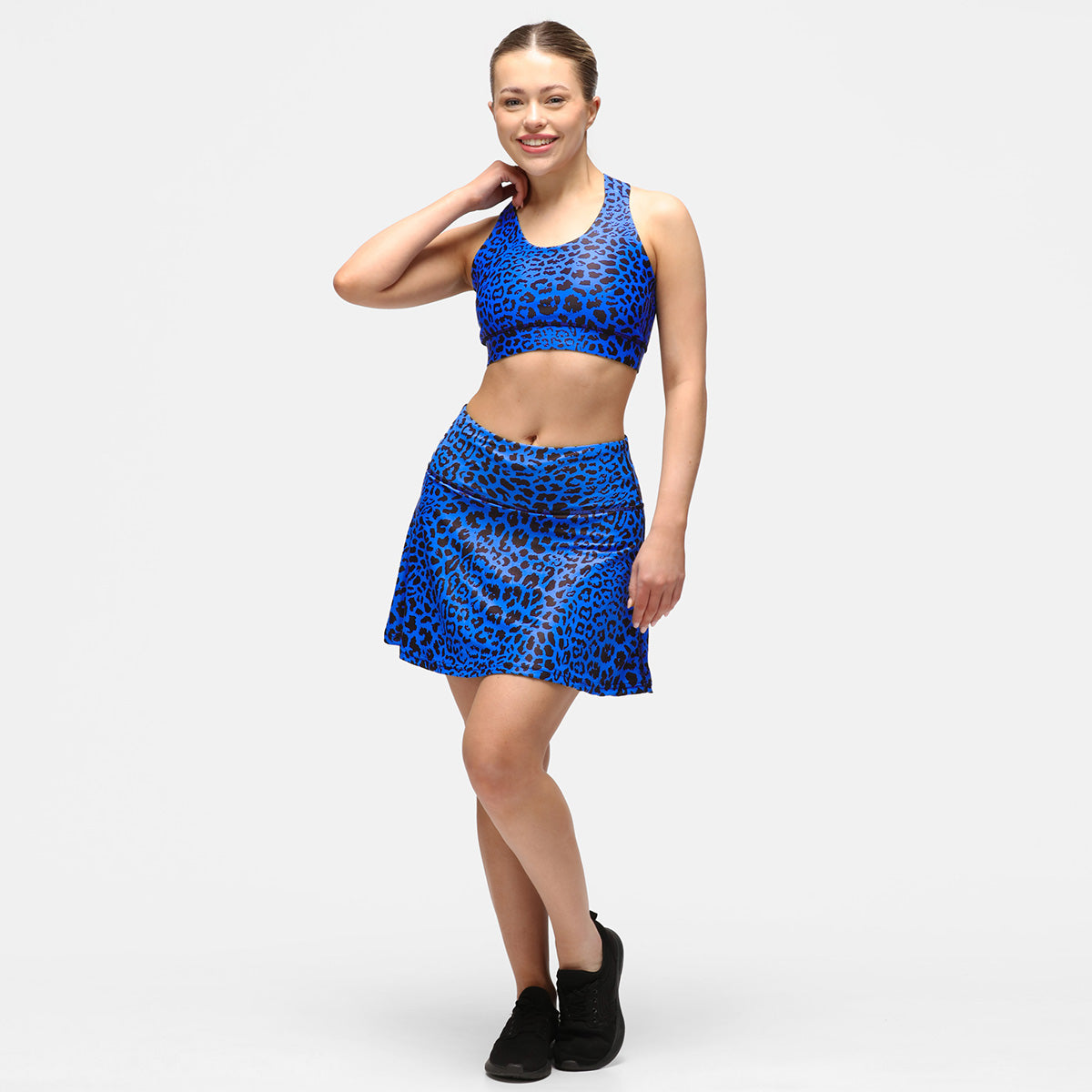 Cobalt Cat Skort