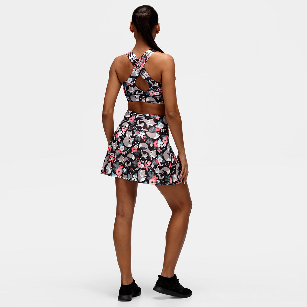 Foxy Floral Skort