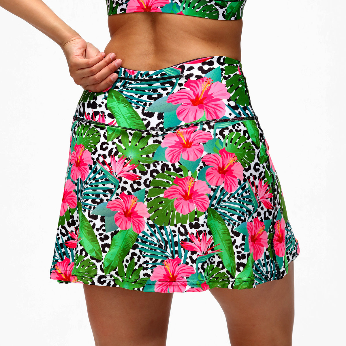 Hibiscus Skort