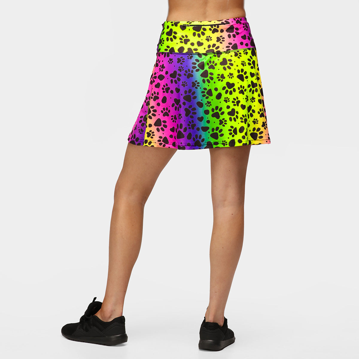 Pawfect Rainbow Skort