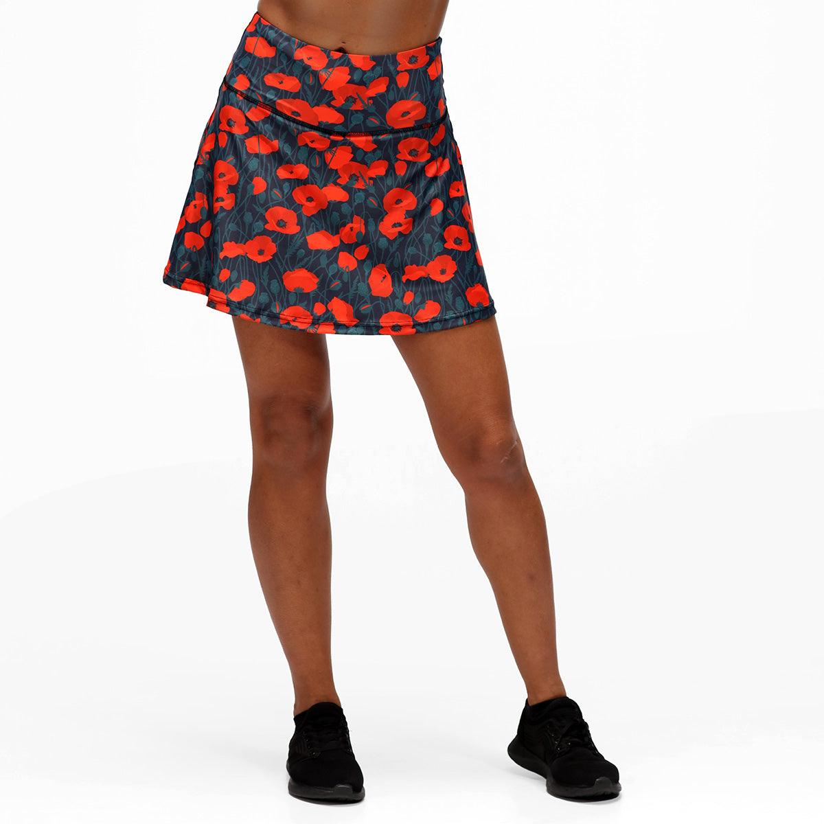 Poppy Field Skort