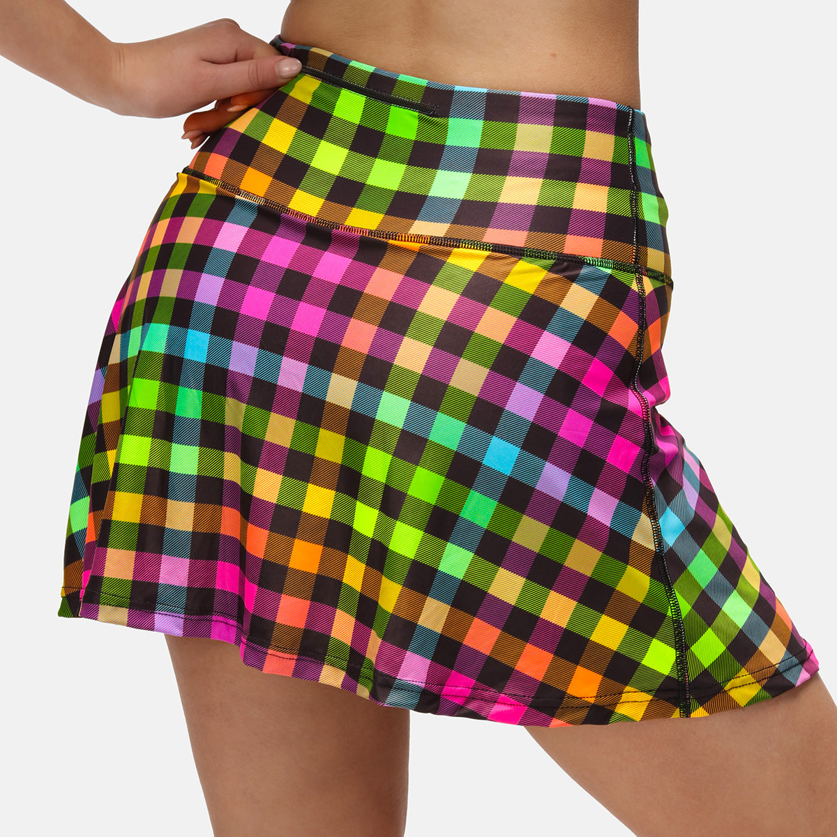 Gingham Glow Skort