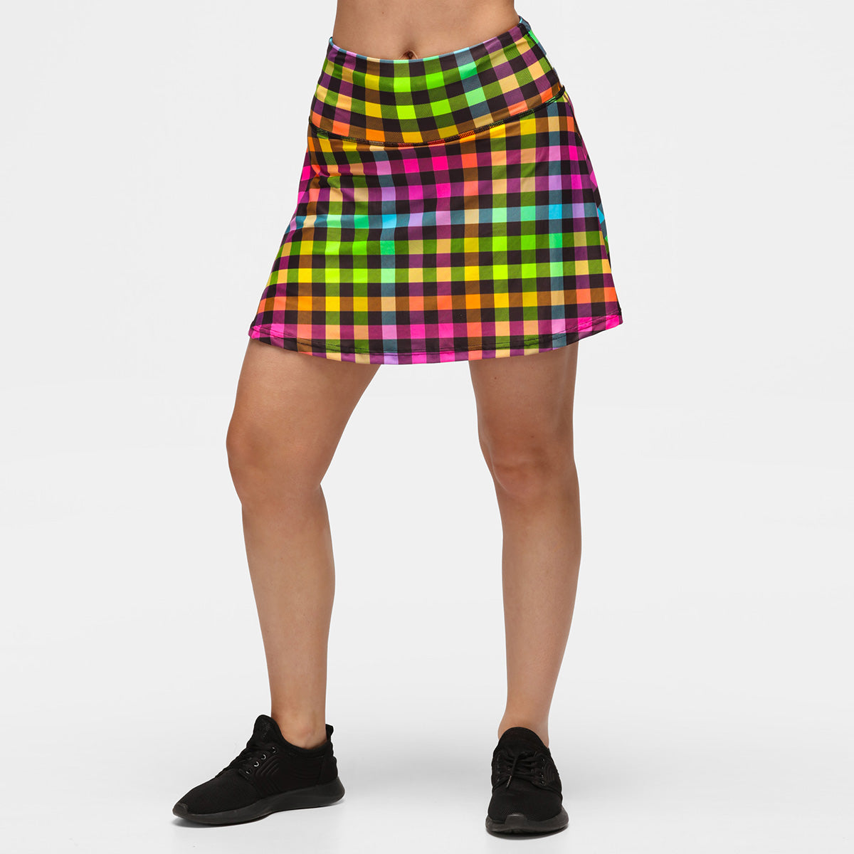 Gingham Glow Skort