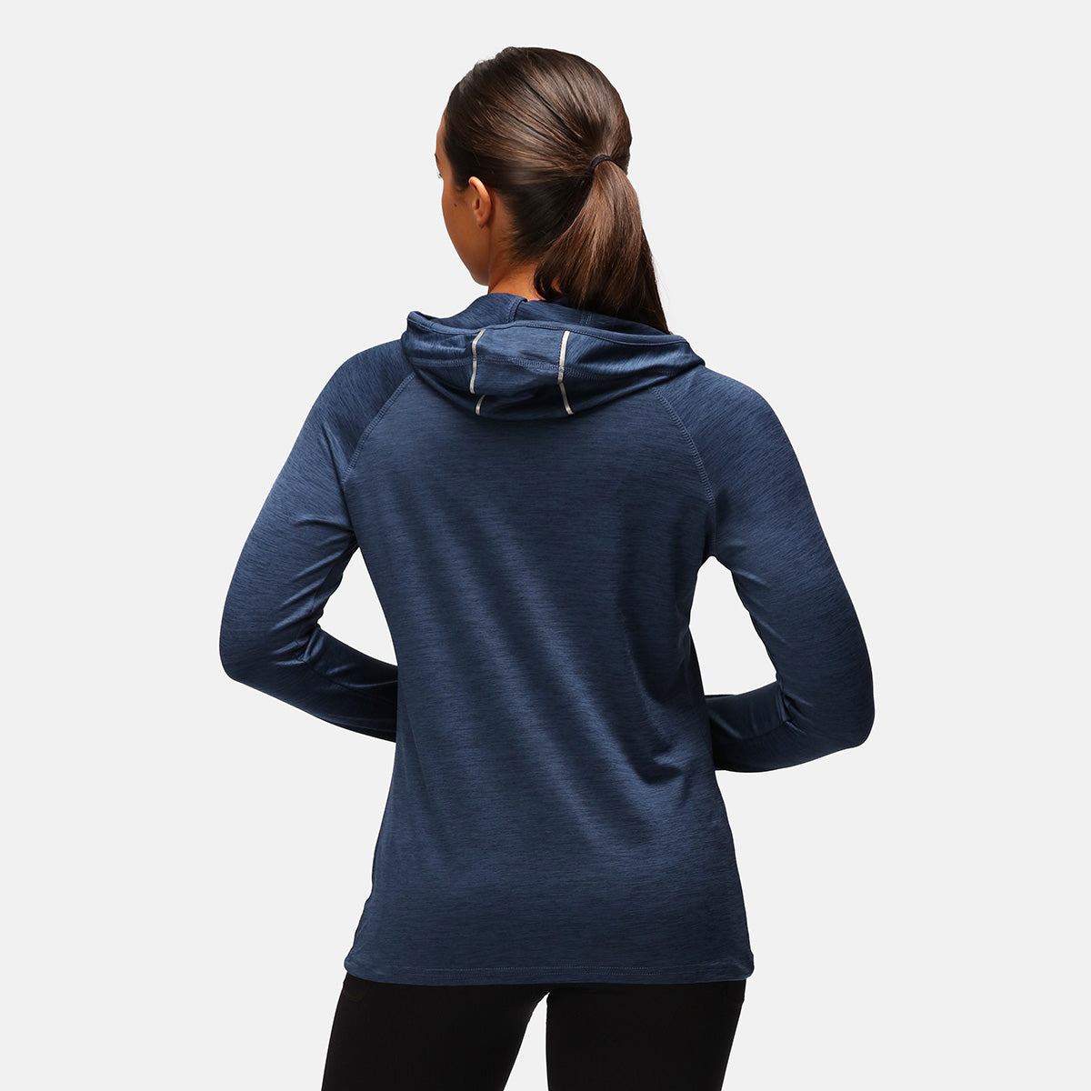 TKB Navy Cowl Neck Hoodie