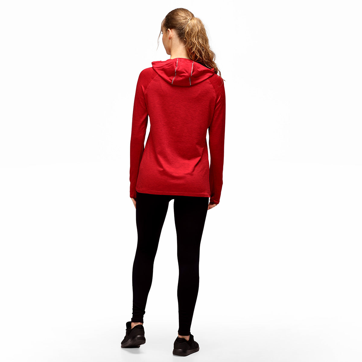 TKB Red Cowl Neck Hoodie